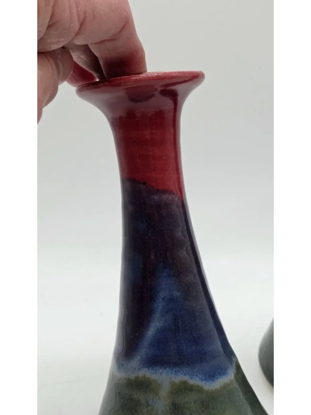 Cady Clay Works Art Pottery Candlesticks & Matching Pitcher Southwest Cottage